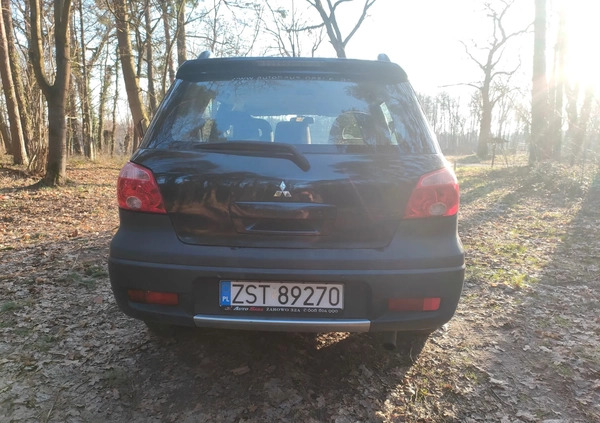 Mitsubishi Outlander cena 12000 przebieg: 262727, rok produkcji 2006 z Zielona Góra małe 67